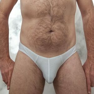 Men's White Brief